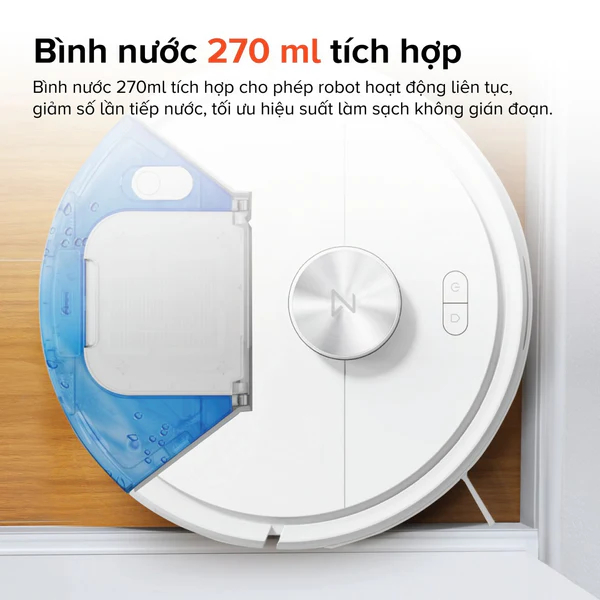Robot hút bụi lau nhà Roborock Q7 Pro Max lực hút 13 000Pa, Thiết kế chống rối