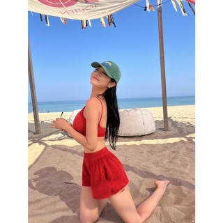 Set đồ bơi 3 món phong cách thể thao, năng động