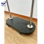 Giá kệ treo quần áo thép không gỉ giá để quần áo túi sách, mũ decor phòng ngủ, studio ,homestay có bánh xe di chuyển — ảnh 6