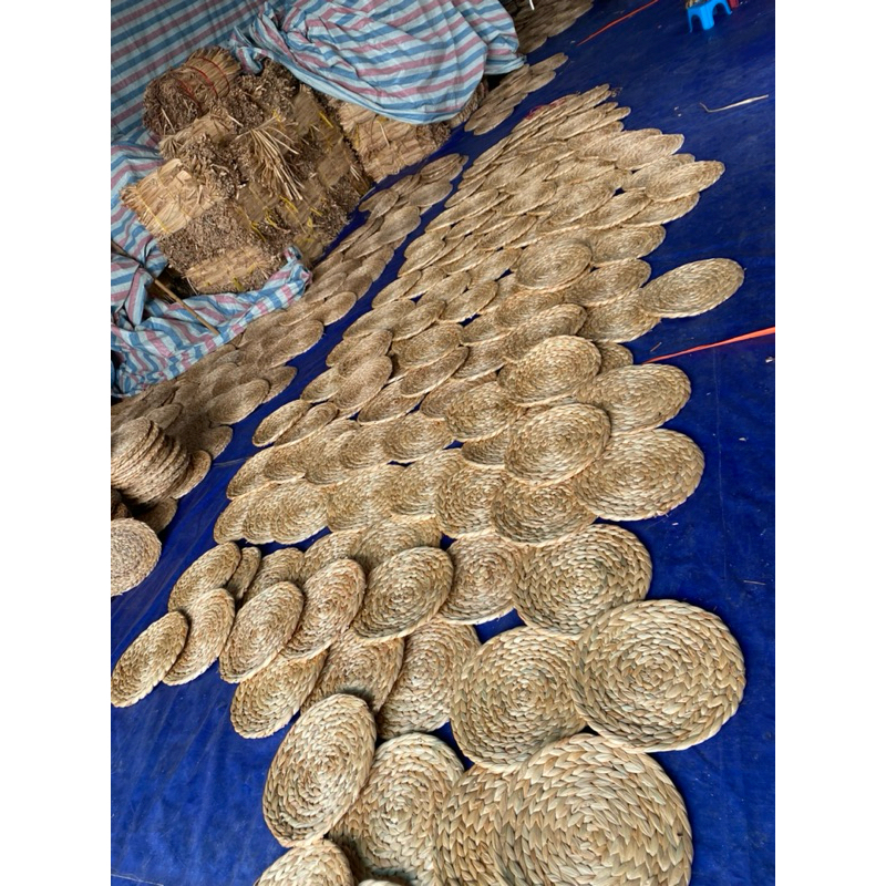 Tấm lót Lục Bình,Tấm lót từ vỏ Bắp Ngô. Đủ size 25cm,30cm,35cm.Hàng thủ công 100% từ thiên nhiên