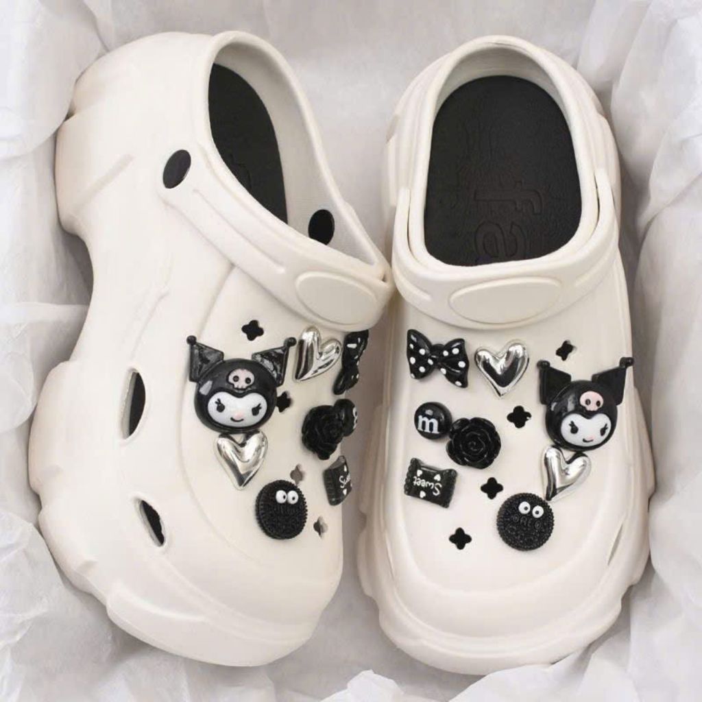 Dép Sục Đế Độn [TẶNG KÈM STIKER ], Dép sục đế cao FASHION tăng chiều cao siêu nhẹ-S6C | BigBuy360 - bigbuy360.vn