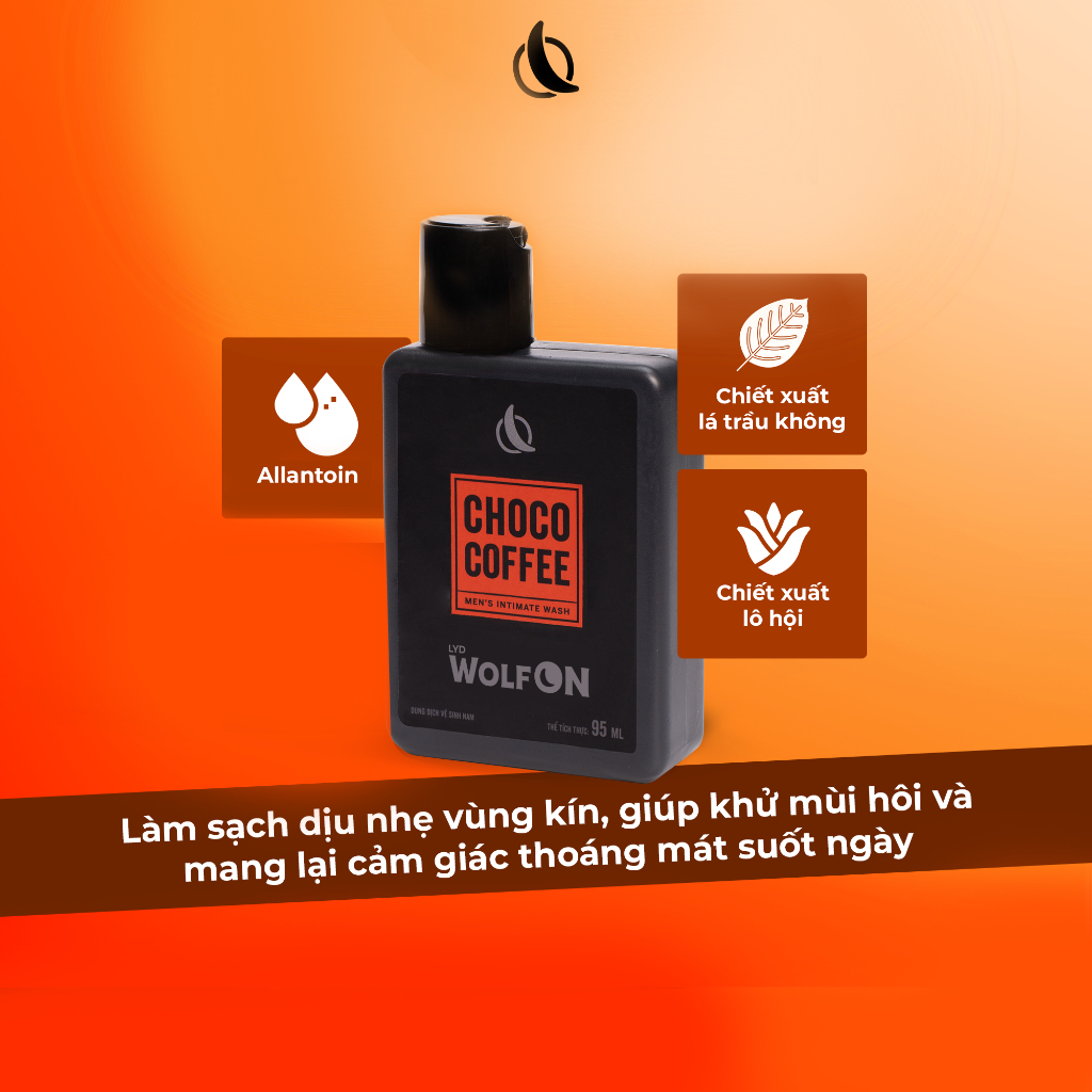 Dung Dịch Vệ Sinh Nam LYD Wolf ON Choco Coffee – Sạch Thơm, Hương Cà ...