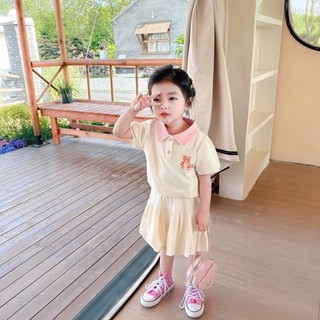 Set váy xếp ly baby three siêu hot dành cho bé gái 14-38kg ( có quần lót trong ) chất cotton mềm mịn thoáng mát