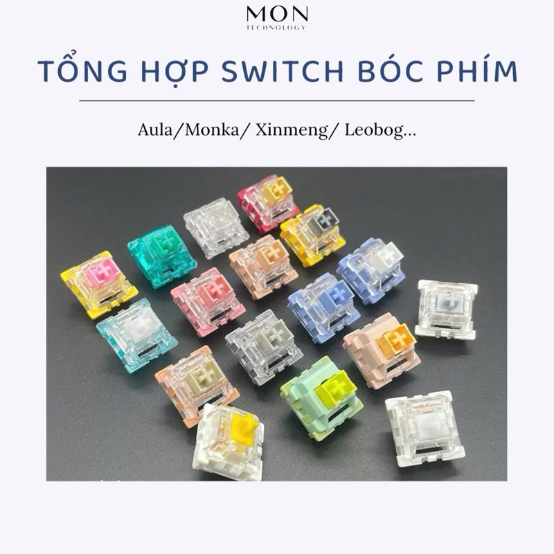 [Vui lòng đặt tối thiểu 25 Switch ] Switch bóc phím bàn phím cơ