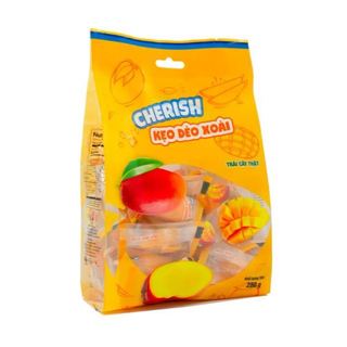Kẹo Dẻo Cherish Vị Xoài Gói 280G, Kẹo Xoài Lai Phú