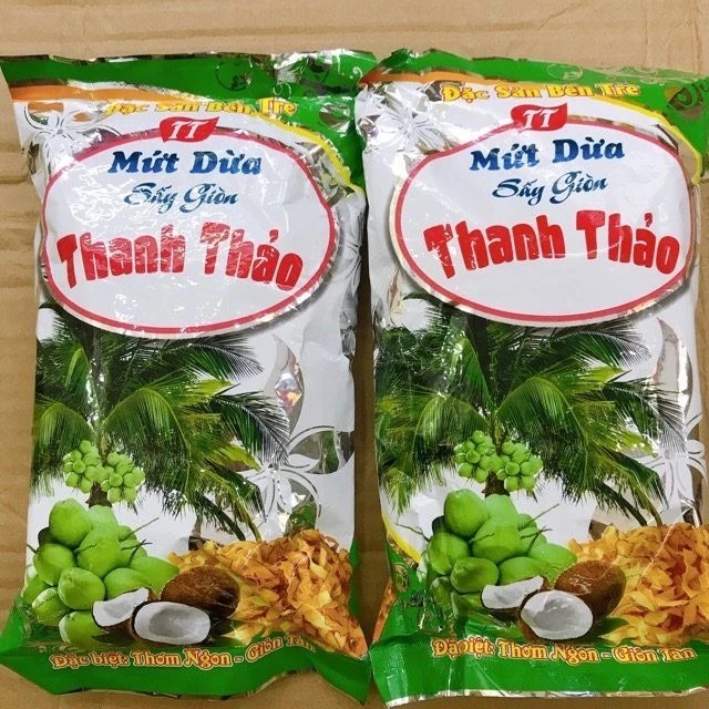 Gói 250G Dừa Khô Thanh Thảo Sấy Giòn Ăn Kèm Với Chè, Kem, Sinh Tố ...