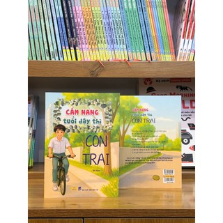 Sách - Cẩm Nang Tuổi Dậy Thì Con Trai - Giáo dục giới tính - Ndbooks