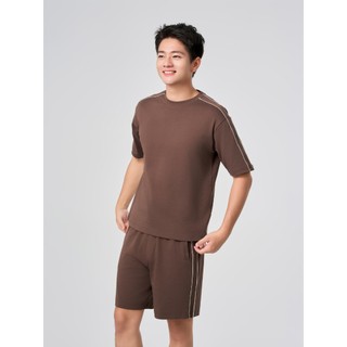 [Đồng giá] Bộ đồ nam ngắn YODY cotton mát mẻ co giãn tốt dáng basic MCST25S055