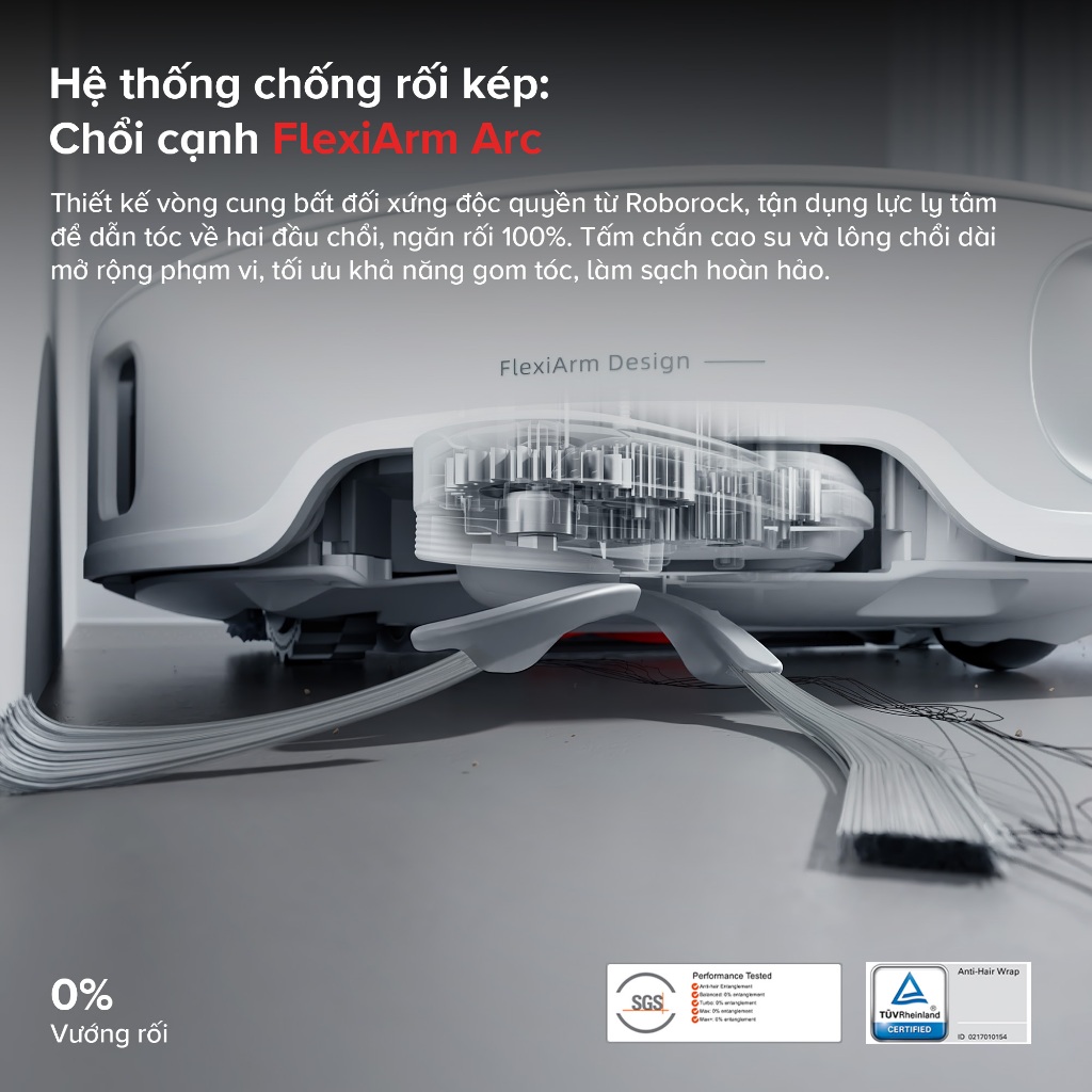 Robot hút bụi lau nhà Roborock Qrevo EdgeT|  Qrevo Edge 2 giặt sấy nóng, Hàng chính hãng bảo hành 24 tháng