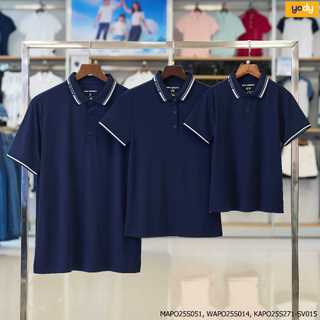 [SALE OFF] Áo polo nam YODY ponte roma cool dáng suông co giãn, đàn hồi chạm mát tức thì MAPO25S051