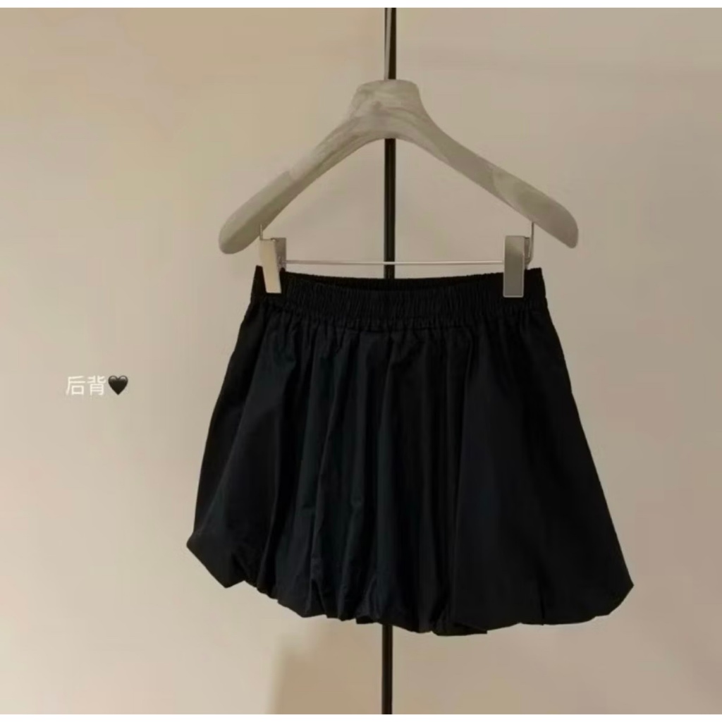 Chân váy bí phồng cạp chun basic dễ phối đồ TAM V14