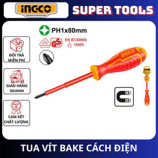 ĐỒ NGHỀ INGCO Tua vít bake cách điện HISD81PH060 - HISD81PH180 - HISD81PH2100 - HISD81PZ2100 (Cam kết Chính Hãng 100%)