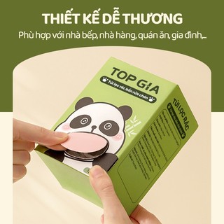 Túi lọc rác Topgia, lọc rác bồn rửa chén bát dạng rút tiện lợi, siêu dai bo chun co giãn