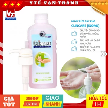 ✅ Nước Rửa Tay Khô Clincare (Rửa tay nhanh chuyên dùng trong y tế) -VT0229