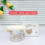 Hộp Trữ Ăn Dặm Thủy Tinh Có Vạch Chia, Trữ Đông Thuỷ Tinh An Toàn Cho Bé Dễ Vệ Sinh