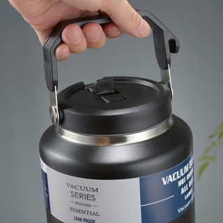 Bình giữ nhiệt 2000ml béo to, bình nước inox miệng rộng 9.5cm, 2 cách uống, giữ nóng 10g, giữ lạnh 20g