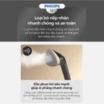 Bàn ủi hơi nước đứng Philips STE3170/80 - Công suất 2000W, 3 chế độ hơi phun - Làm nóng nhanh - BH 24 tháng — ảnh 6