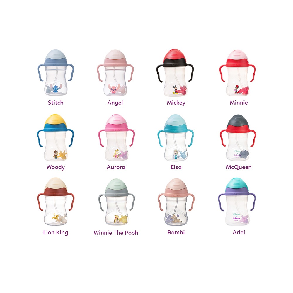 Ảnh b.box Bình nước 360 độ có van chống sặc và tay cầm cho bé tập uống nước 240ml 3