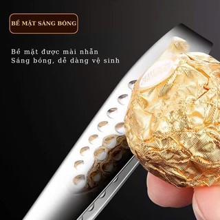 Kẹp gắp đồ nướng bằng thép không gỉ siêu đẹp ,Kẹp gắp thức ăn inox 304 mẫu mới cán dài 24/28cm
