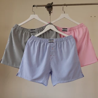 (Kate Có Túi) Quần Đùi Kate Nam Cotton Cao Cấp Có Túi 2 Bên Xẻ Lai Làm Quần Ngủ, Hay Mặc Nhà Đẹp Bền