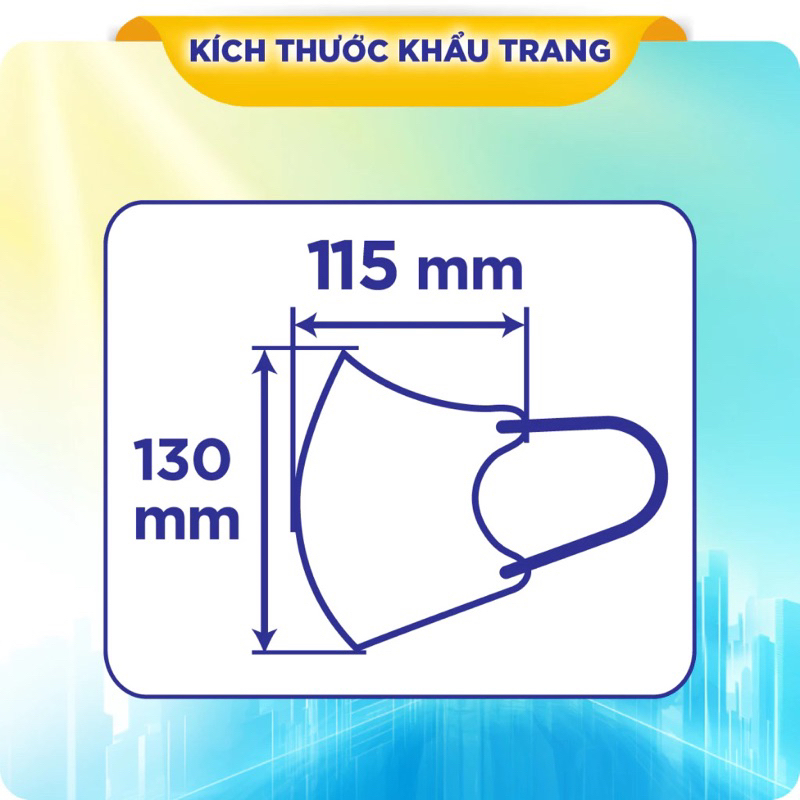 Khẩu trang chống nắng Unicharm UV Mask 5 miếng
