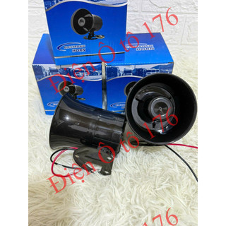 Còi xi nhan vỏ xanh. Điện 12v và 24v dùng chung