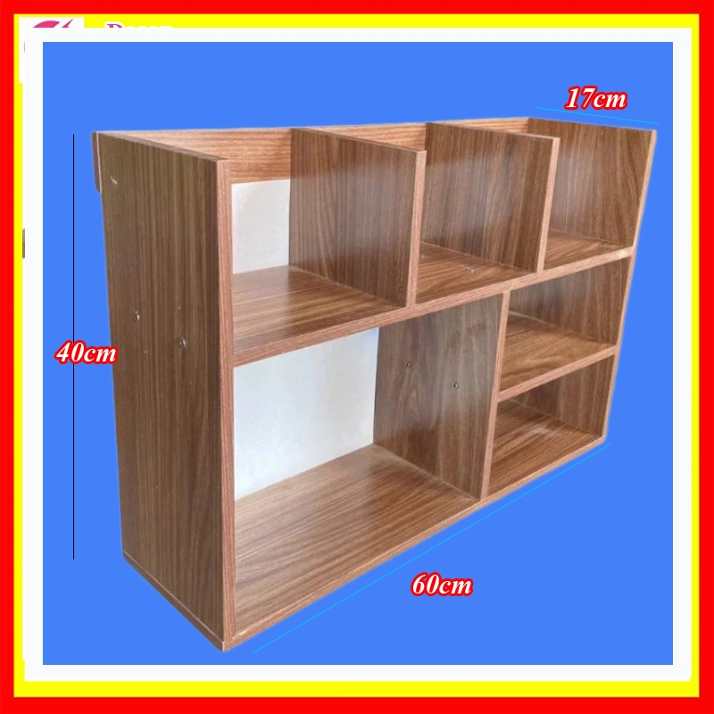 [CÓ TẤM HẬU] Kệ sách để bàn - kệ tài liệu, kệ hồ sơ đa năng BB gỗ cao cấp nhỏ gọn, tiện ích