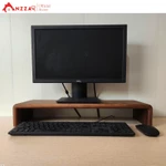 Kệ Màn Hình Máy Tính Monitor Gỗ Óc Chó Nguyên Khối Nhập Khẩu Kệ  Để Màn Hình Uốn Cong Độc Đáo Sang Trọng Anzzar — ảnh 8