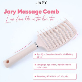 Lược Chải Tóc Jary Massage Comb Cao Cấp (1 Cái) - Màu Ngẫu Nhiên