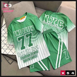 Đồ bộ tay ngắn quần ngắn dành cho bé trai thun lạnh 3D họa tiết in hình thời trang năng động cá tính