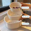 Set Rổ 6 Món Nhựa PP Nguyên Sinh Dày Dặn Cao Cấp, Hộp Đựng Rau Củ 3 Tầng Thông Minh