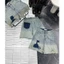 Quần Jean Ngố Nữ Rách Phối Wash Loang Màu 208 - 209