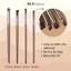 Set 4 Cọ Đa Năng OVW Trang Điểm Mắt Mũi Kẻ Mày Che Khuyết Điểm Chuyên Nghiệp Cán Gỗ