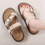 Dép nữ Birken đế cao quai da khuy khóa sang xịn bản QC fullbox - Dép nữ hot trend mới về