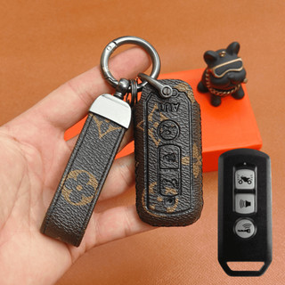 Bọc chìa khoá smartkey SH 125,150,SH Mode,Bao da smartkey SH,Bao da chìa khóa xe Honda SH,PCX 3 NÚT BẤM ( SHK Móc D)