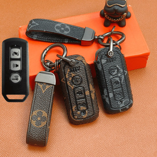 Bọc chìa khoá smartkey SH 125,150,SH Mode,Bao da smartkey SH,Bao da chìa khóa xe Honda SH,PCX 3 NÚT BẤM ( SHK Móc D)