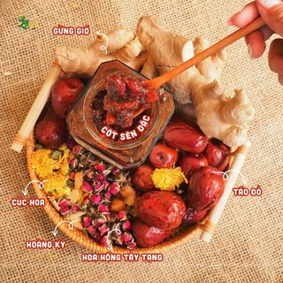 Cốt Mật 11 Loại Thảo Mộc Đạt Chứng Nhận ISO 22000 Lạc Yên Foods Thơm Đậm Táo Đỏ Thảo Mộc Tự Nhiên