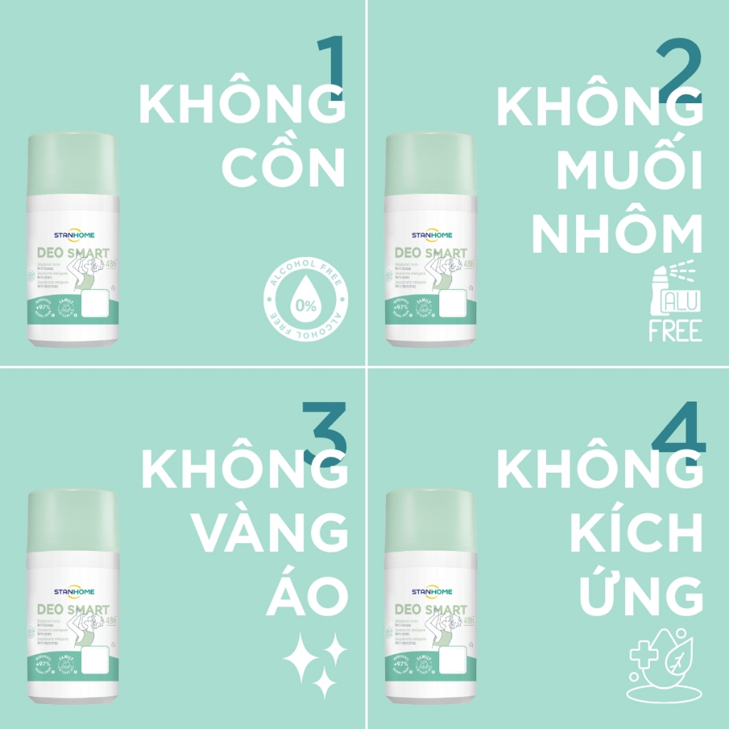 Bộ Bộ - Bột khử mùi Stanhome