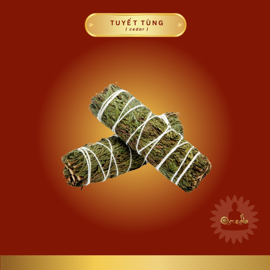 Xô Thơm Thanh Tẩy - Sage Xông Nhà Đuổi Tà Khí & Thanh Lọc Năng Lượng | Phong Thuỷ Omsala