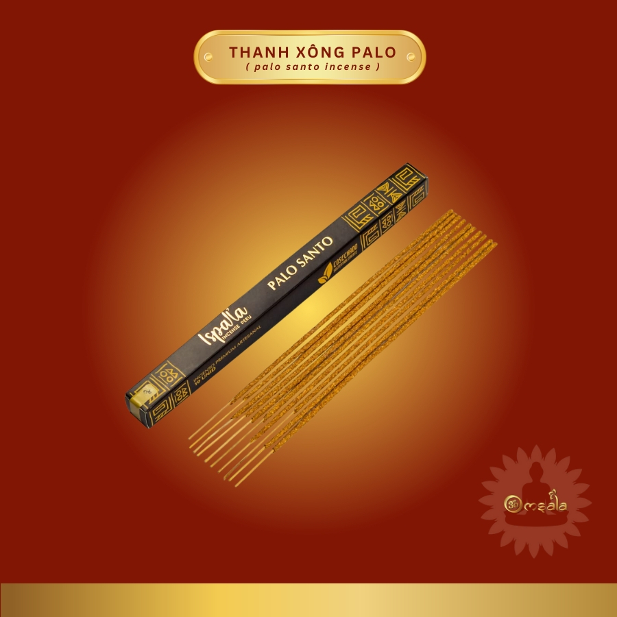 Nhang Gỗ Palo Santo Ispalla bó 10 cây | Phong Thuỷ Omsala