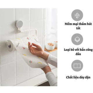 [LOẠI 1]Cuộn 200 Khăn Giấy Vải Lau Đa Năng MAISON Lau Bếp, Lau Chén Bát, Có Thể Tái Sử Dụng, Siêu Thấm Hút