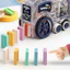 Bộ Đồ Chơi Tàu Hỏa Xếp Domino Tự Động Tích Hợp Đèn LED Sinh Động Cho Bé - Bibomart