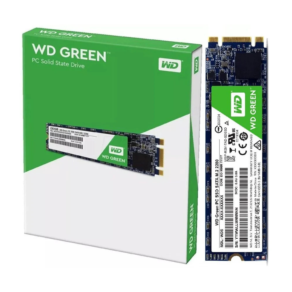 Ổ Cứng SSD WD Green 250GB SATA3 2.5 inch (WDS250G5G0A) | Hàng