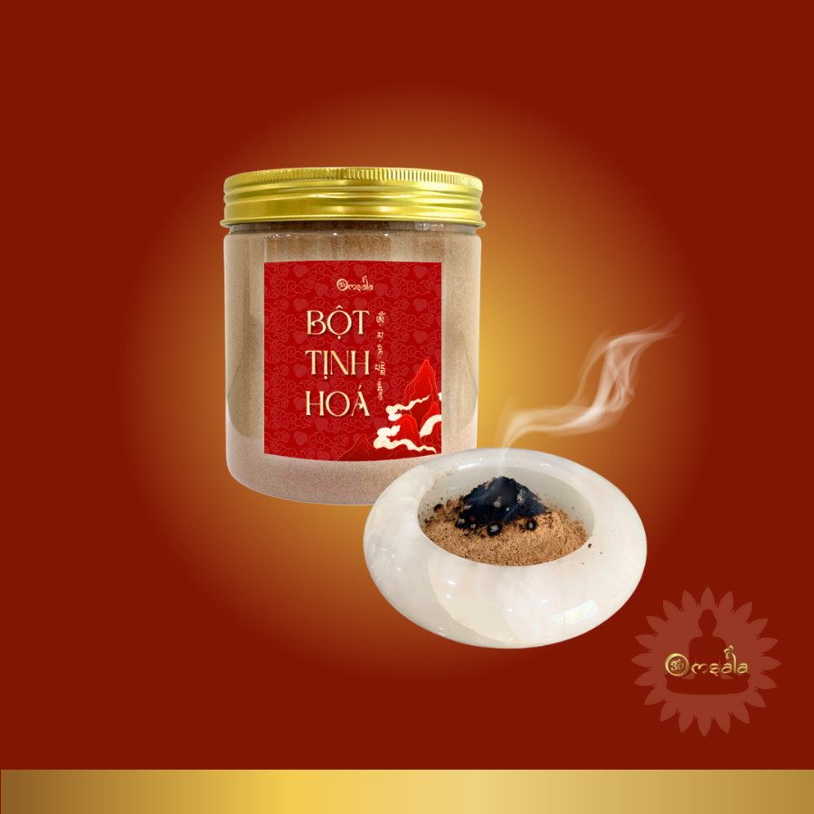 Bột Tịnh Hoá 21 vị thảo dược thượng phẩm - bột xông nhà, thanh tẩy năng lượng hỗ trợ thiền định giúp ngủ ngon