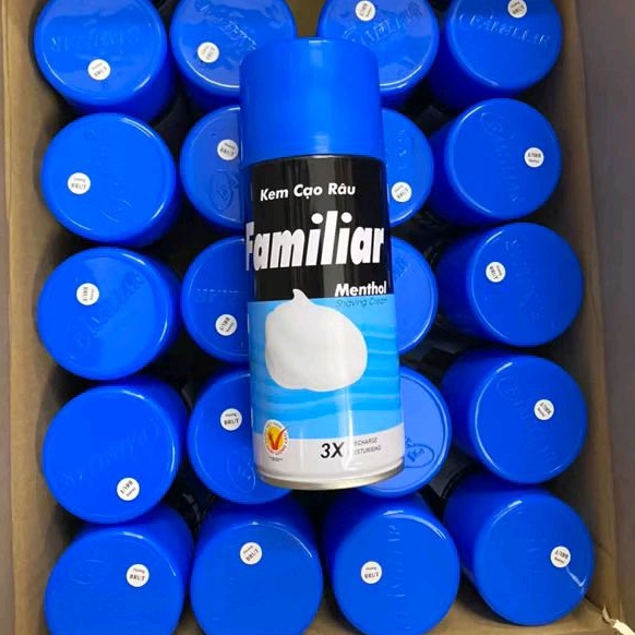 Kem cạo râu Familiar, kem bọt cạo râu nam Familiar 360g/300g/275g chính hãng cho Salon Barber