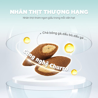 Thức Ăn Hạt Cho Mèo, Hạt Churro C90 C90K Cho Mèo Dinh Dưỡng Ngon Miệng Dễ Tiêu Hóa