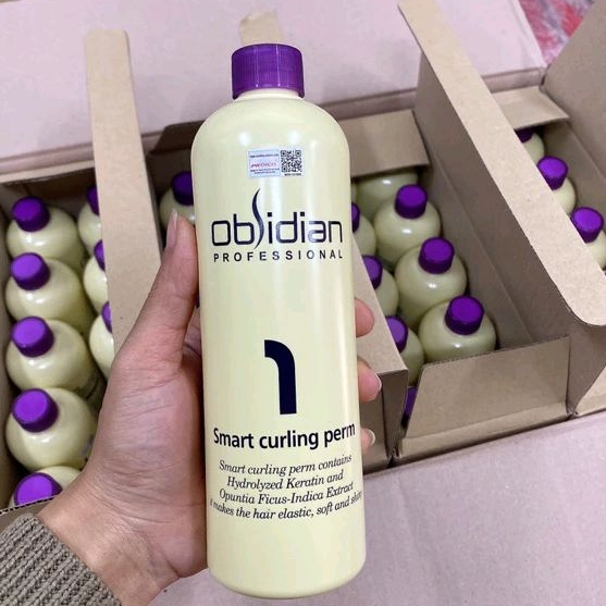 Bộ sản phẩm uốn tóc hàn quốc 3D Obsidian/Olive 500ml