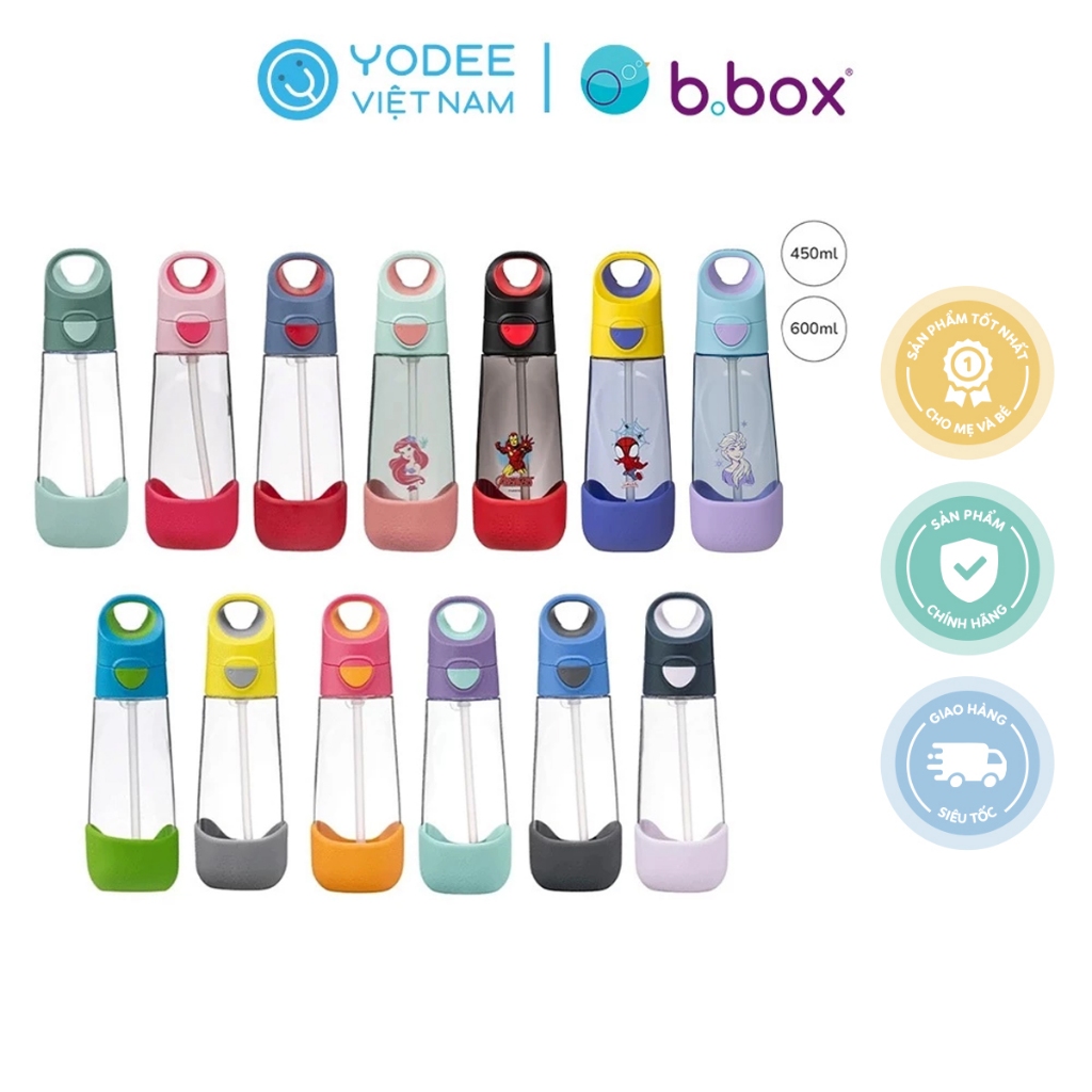 Ảnh b.box Bình nước tritan cao cấp siêu bền có van chống sặc cho bé 2
