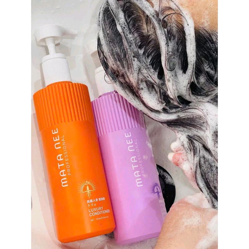 [Chính Hãng] Dầu gội Matanee Luxury 750ml -  Dầu gội siêu mượt hỗ trợ dầu gàu giảm rụng - Dầu xả mềm mượt lưu hương