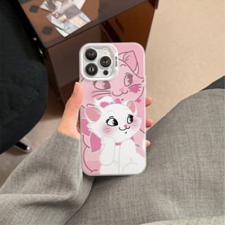 Ốp Lưng iPhone Couple Cat IMD Cứng Trắng, Chống Sốc, Bảo Vệ Camera- iP 7/8/Plus/X/XS/XR/11/12/13/14/15/16/17/Pro/Max/Air
